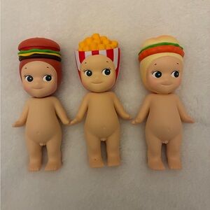Authentic Sonny Angel Snack Series Trio